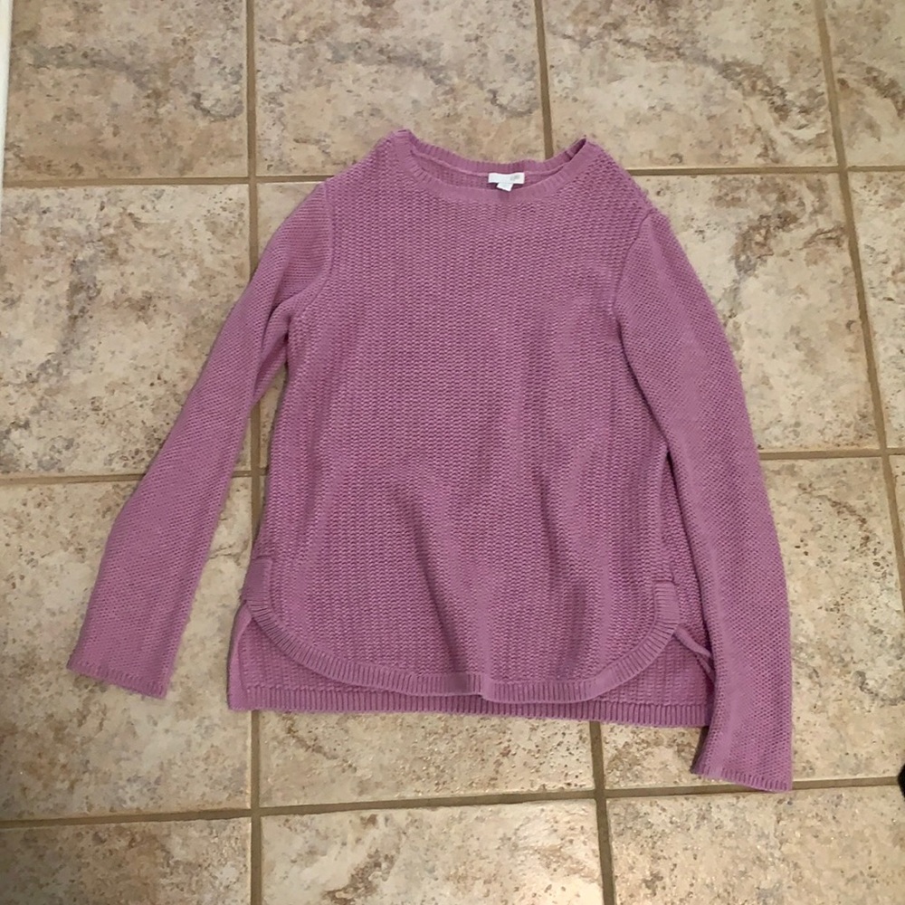 Purple sweater